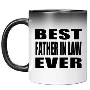 Best Father In Law Ever - 11 Oz Color Changing Mug