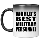 World's Best Military Personnel - 11 Oz Color Changing Mug
