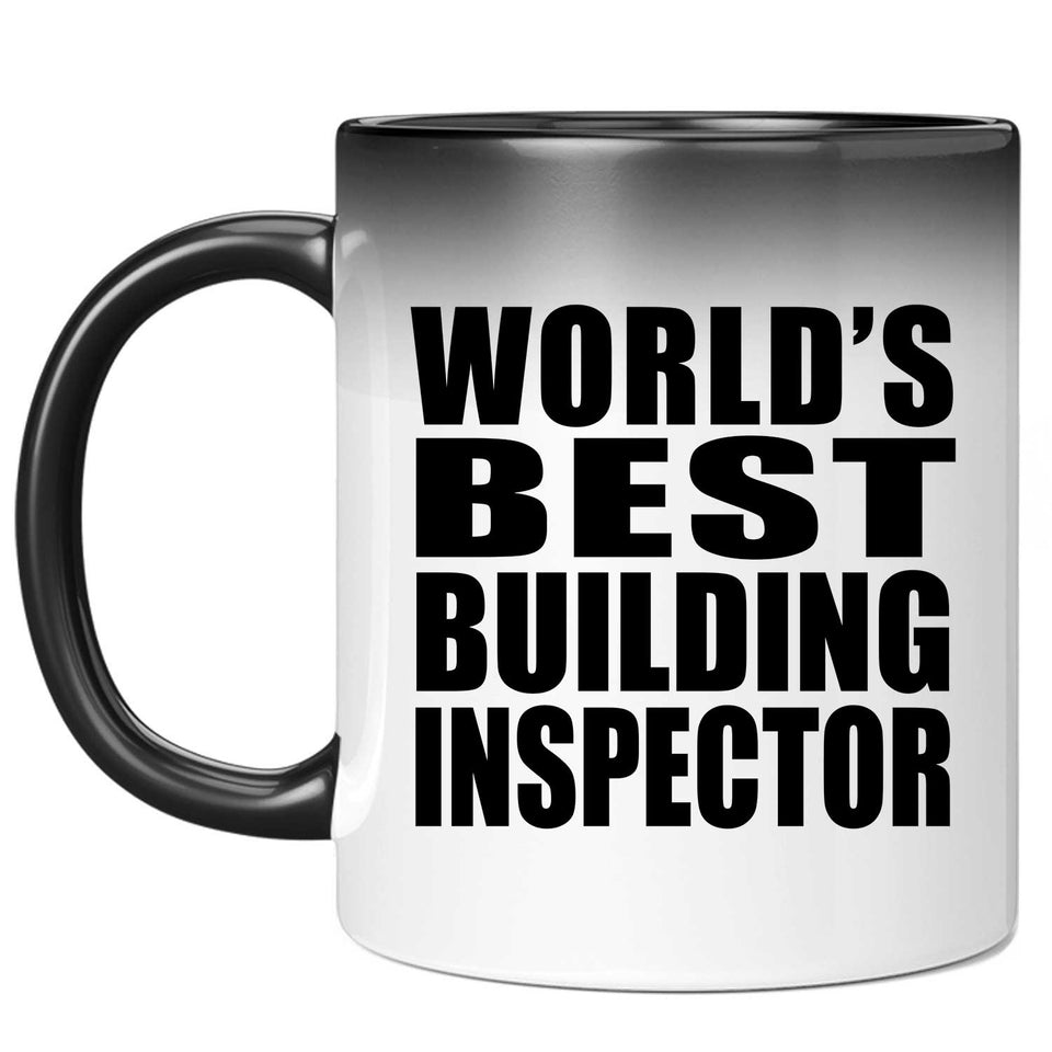 World's Best Building Inspector - 11 Oz Color Changing Mug