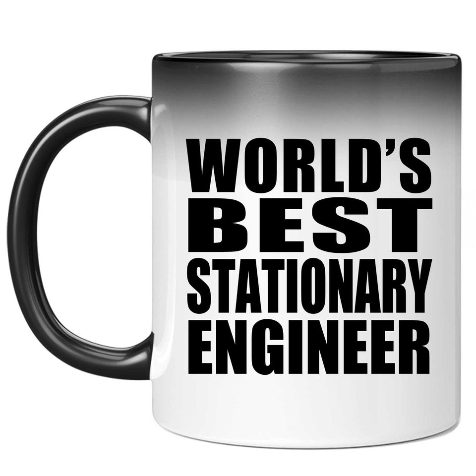 World's Best Stationary Engineer - 11 Oz Color Changing Mug