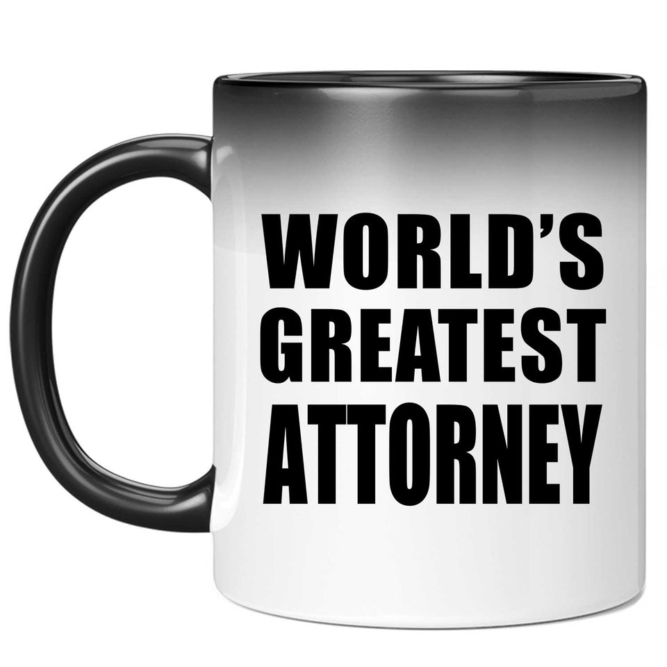 World's Greatest Attorney - 11 Oz Color Changing Mug