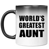 World's Greatest Aunt - 11 Oz Color Changing Mug