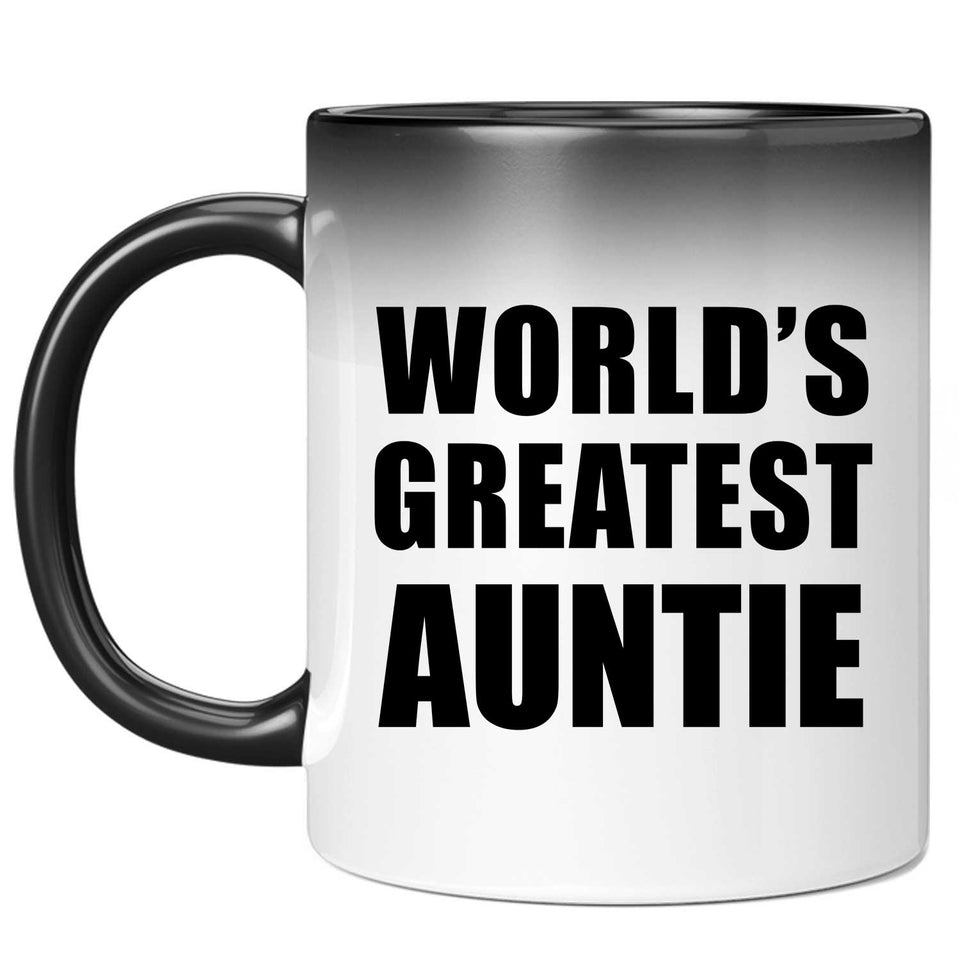 World's Greatest Auntie - 11 Oz Color Changing Mug