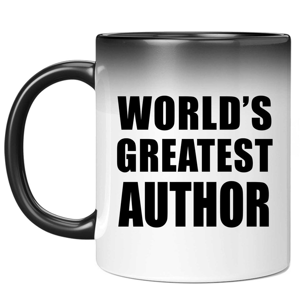 World's Greatest Author - 11 Oz Color Changing Mug