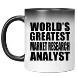 World's Greatest Market Research Analyst - 11 Oz Color Changing Mug