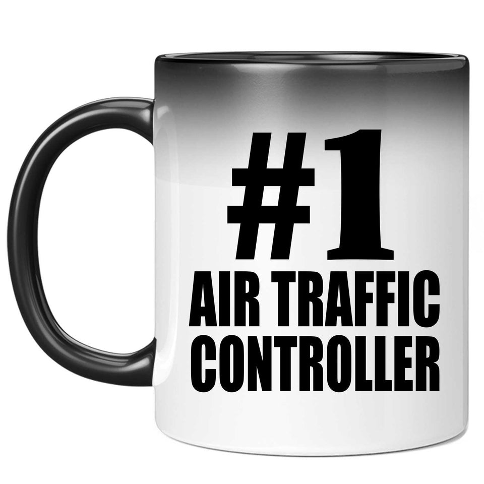 Number One #1 Air Traffic Controller - 11 Oz Color Changing Mug