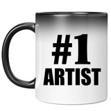 Number One #1 Artist - 11 Oz Color Changing Mug