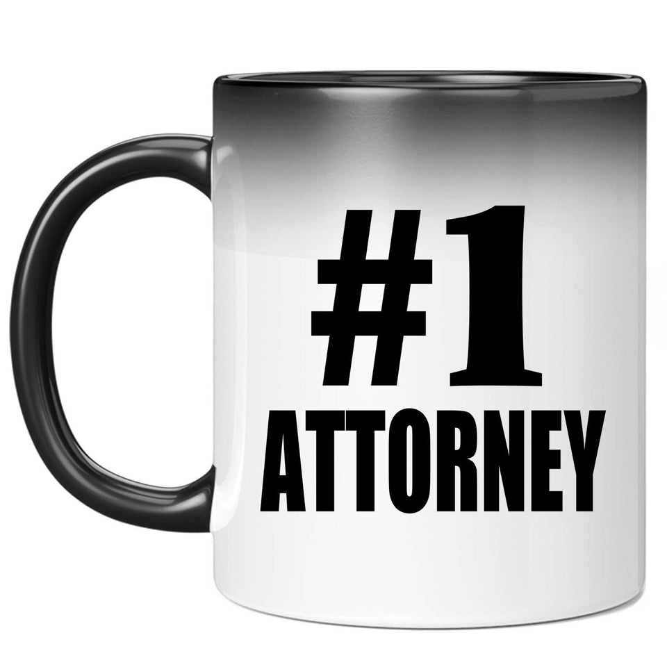 Number One #1 Attorney - 11 Oz Color Changing Mug