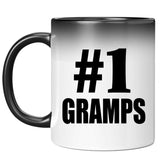 Number One #1 Gramps - 11 Oz Color Changing Mug