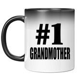 Number One #1 Grandmother - 11 Oz Color Changing Mug