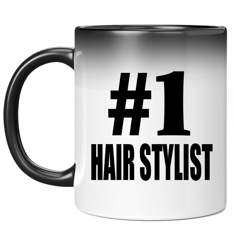 Number One #1 Hair Stylist - 11 Oz Color Changing Mug