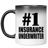 Number One #1 Insurance Underwriter - 11 Oz Color Changing Mug
