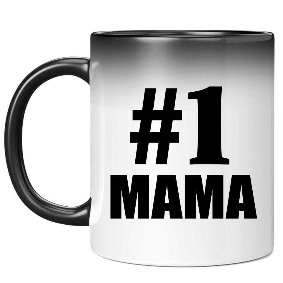 Number One #1 Mama - 11 Oz Color Changing Mug