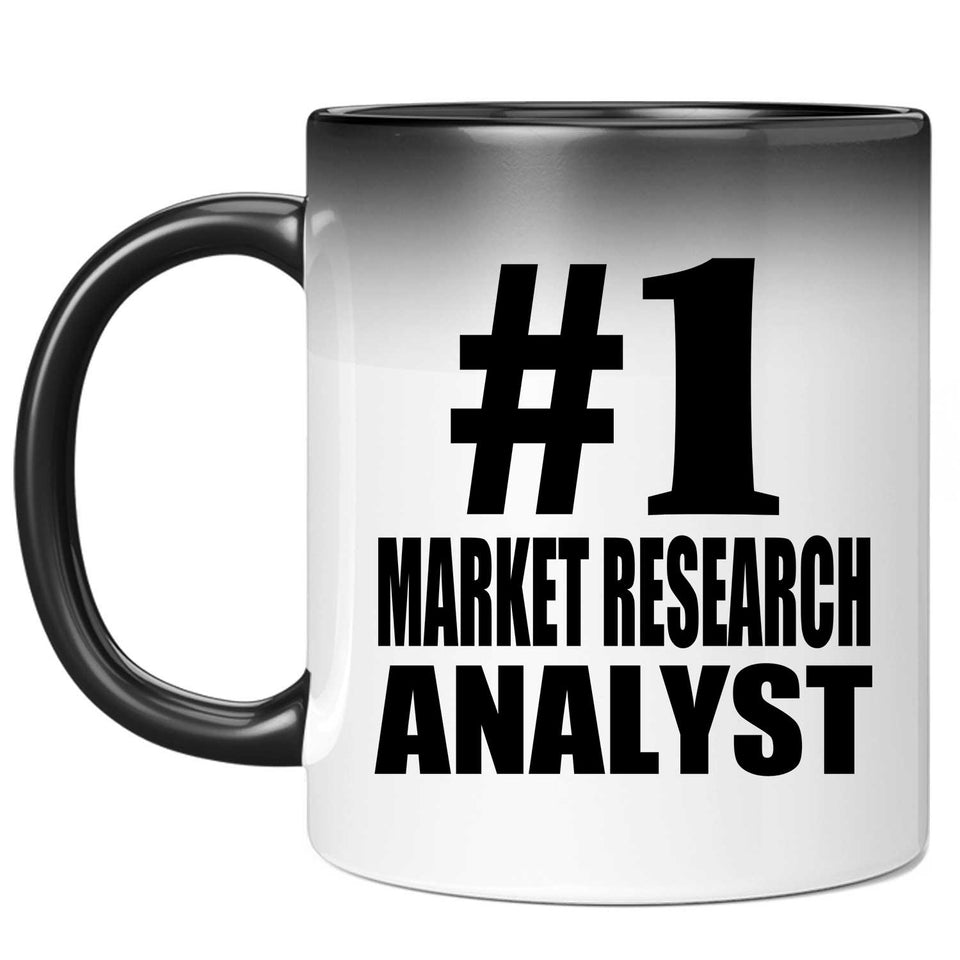 Number One #1 Market Research Analyst - 11 Oz Color Changing Mug