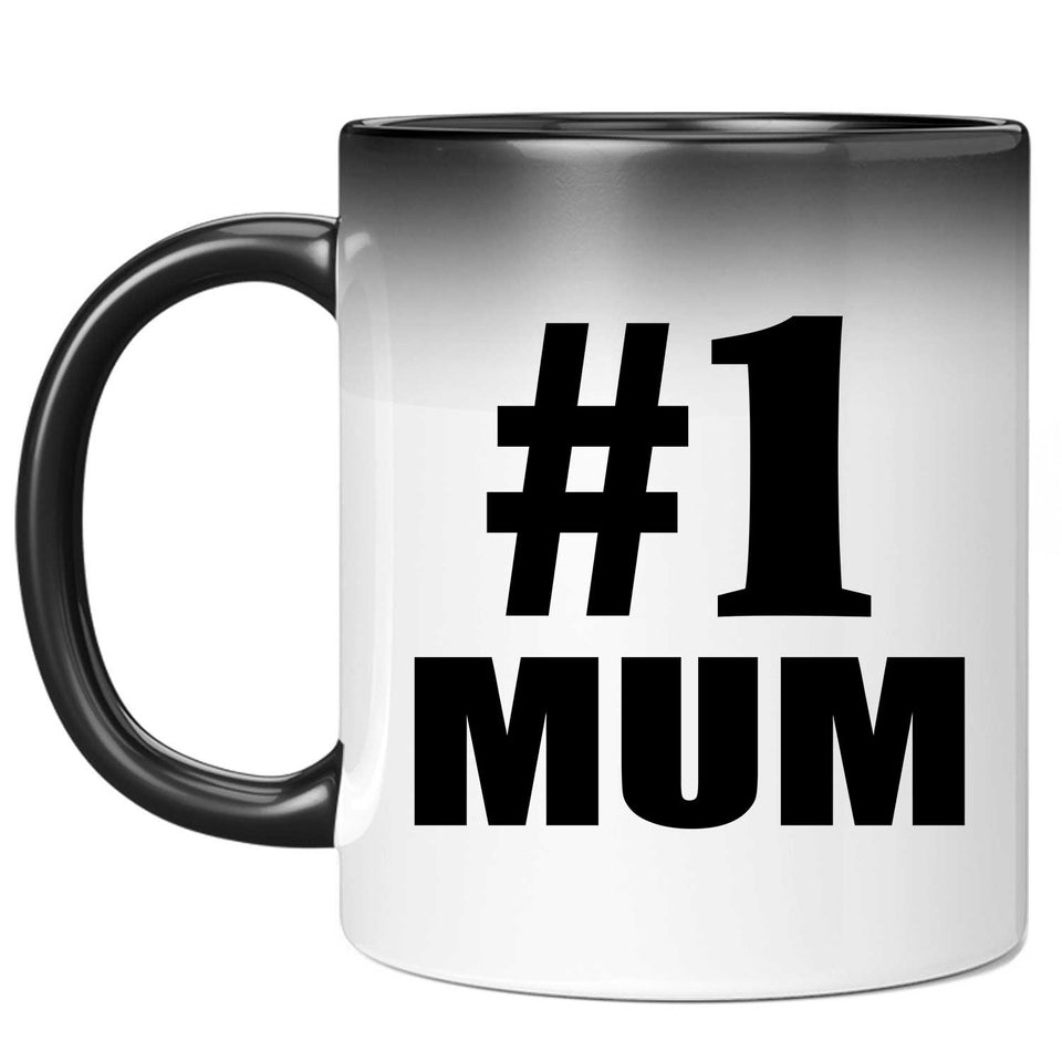 Number One #1 Mum - 11 Oz Color Changing Mug