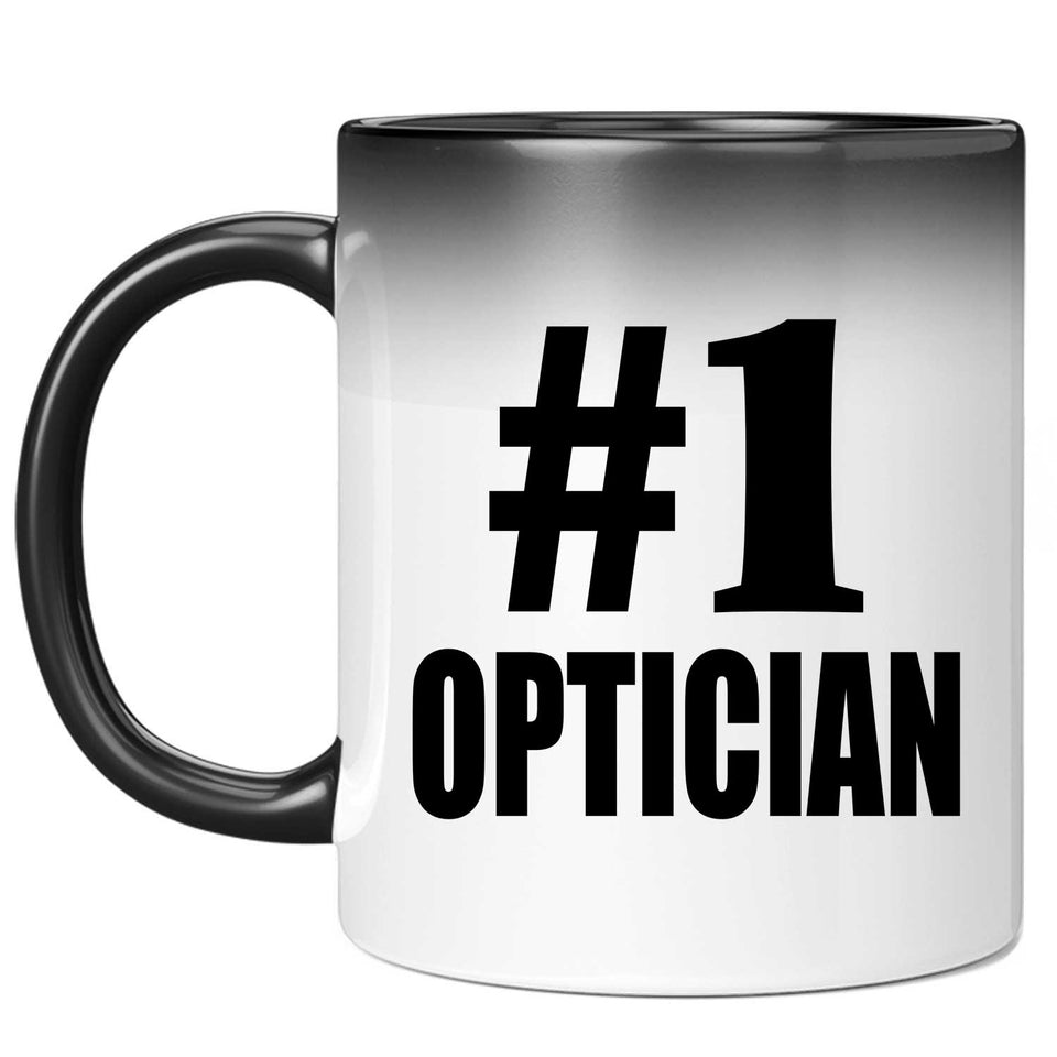 Number One #1 Optician - 11 Oz Color Changing Mug