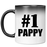 Number One #1 Pappy - 11 Oz Color Changing Mug