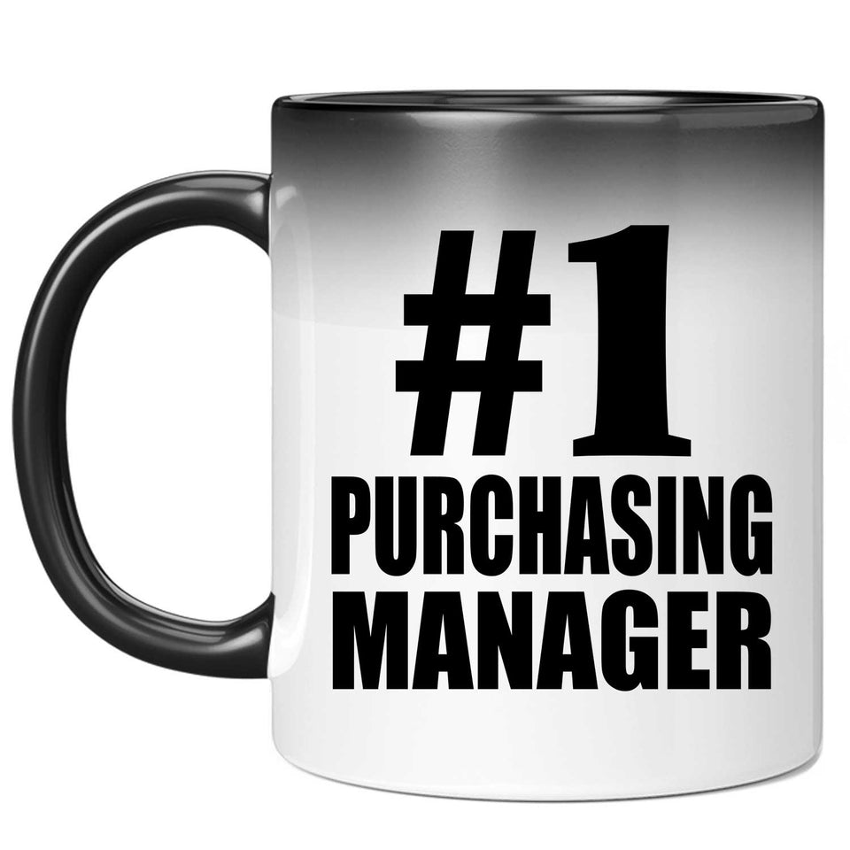 Number One #1 Purchasing Manager - 11 Oz Color Changing Mug