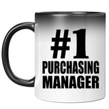 Number One #1 Purchasing Manager - 11 Oz Color Changing Mug