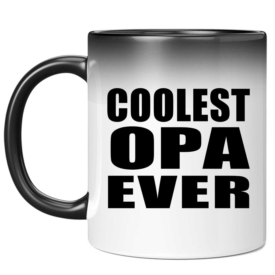 Coolest Opa Ever - 11 Oz Color Changing Mug