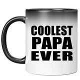 Coolest Papa Ever - 11 Oz Color Changing Mug