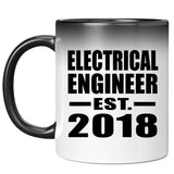 Electrical Engineer Established EST. 2018 - 11 Oz Color Changing Mug