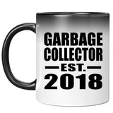 Garbage Collector Established EST. 2018 - 11 Oz Color Changing Mug