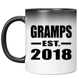 Gramps Established EST. 2018 - 11 Oz Color Changing Mug