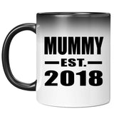 Mummy Established EST. 2018 - 11 Oz Color Changing Mug
