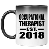 Occupational Therapist Established EST. 2018 - 11 Oz Color Changing Mug