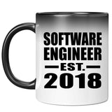 Software Engineer Established EST. 2018 - 11 Oz Color Changing Mug