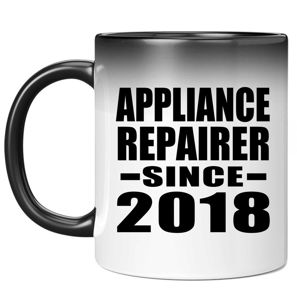Appliance Repairer Since 2018 - 11 Oz Color Changing Mug