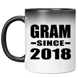 Gram Since 2018 - 11 Oz Color Changing Mug