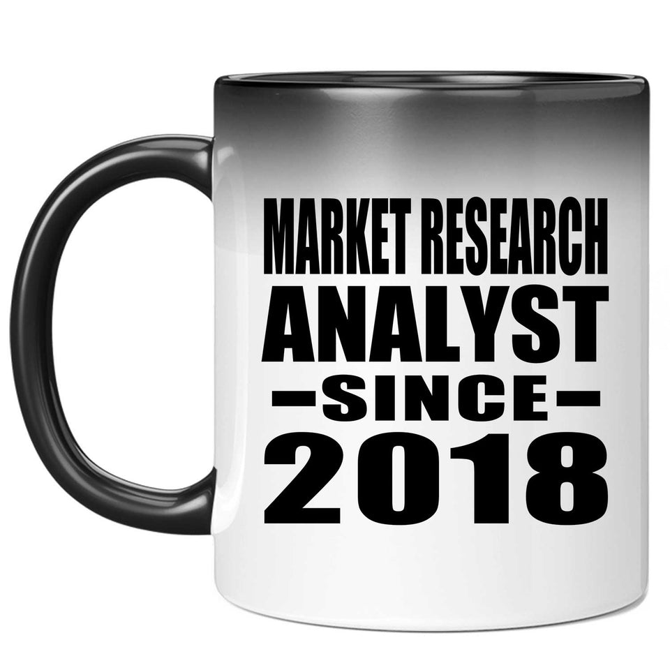 Market Research Analyst Since 2018 - 11 Oz Color Changing Mug