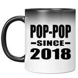 Pop-Pop Since 2018 - 11 Oz Color Changing Mug