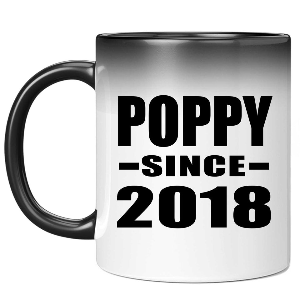 Poppy Since 2018 - 11 Oz Color Changing Mug