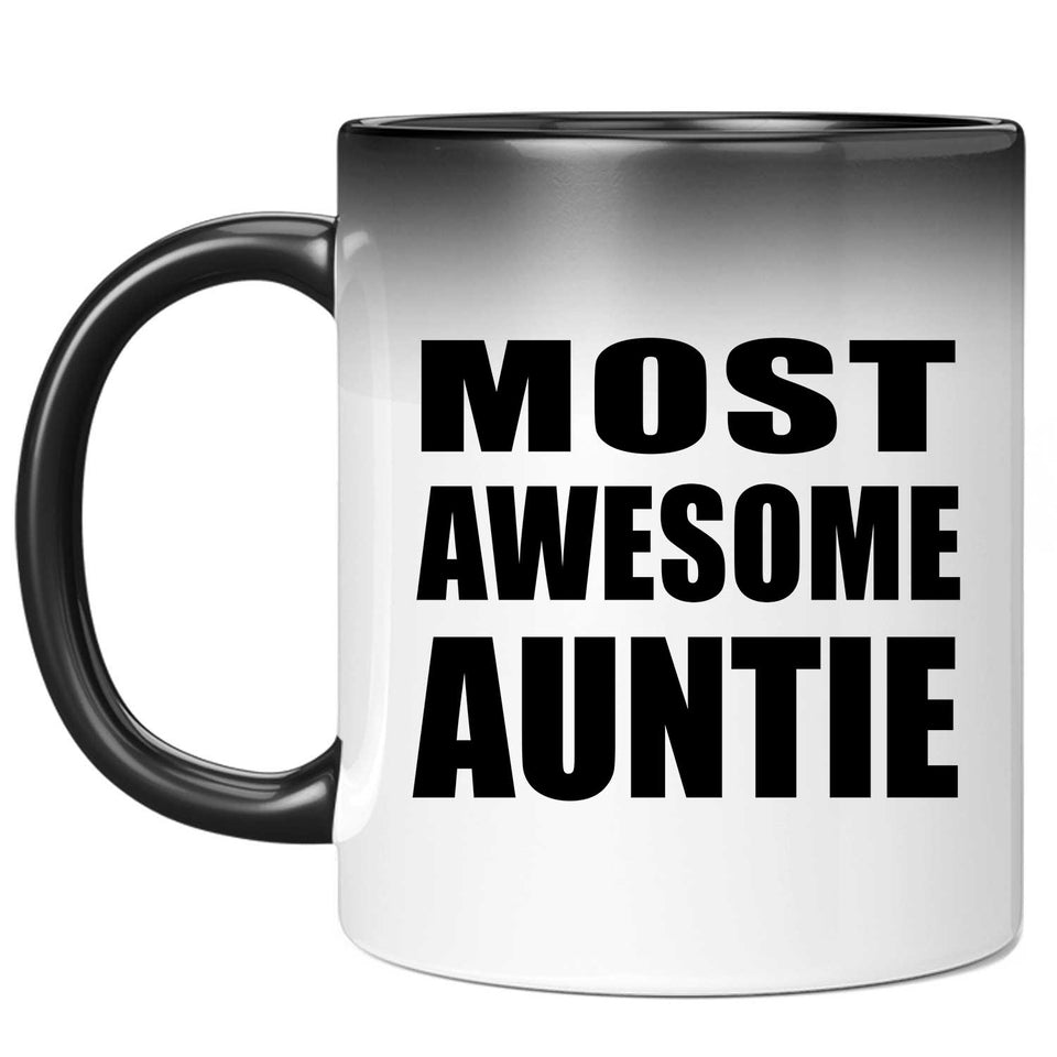 Most Awesome Auntie - 11 Oz Color Changing Mug