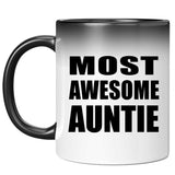Most Awesome Auntie - 11 Oz Color Changing Mug