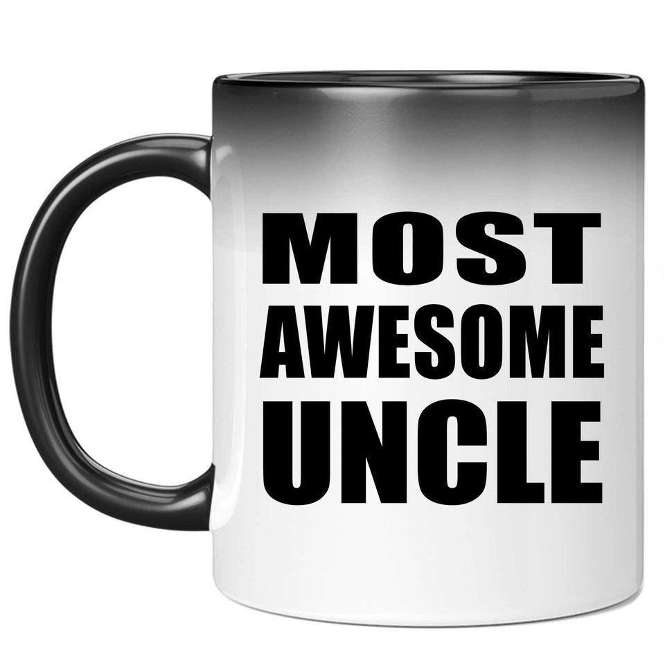 Most Awesome Uncle - 11 Oz Color Changing Mug