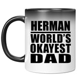 Herman World's Okayest Dad - 11 Oz Color Changing Mug