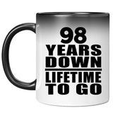 98th Anniversary 98 Years Down Lifetime To Go - 11 Oz Color Changing Mug