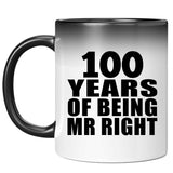 100th Anniversary 100 Years Of Being Mr Right - 11 Oz Color Changing Mug