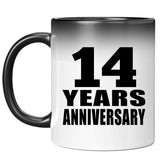 14th Anniversary 14 Years - 11 Oz Color Changing Mug