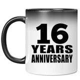 16th Anniversary 16 Years - 11 Oz Color Changing Mug