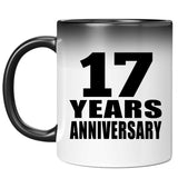 17th Anniversary 17 Years - 11 Oz Color Changing Mug