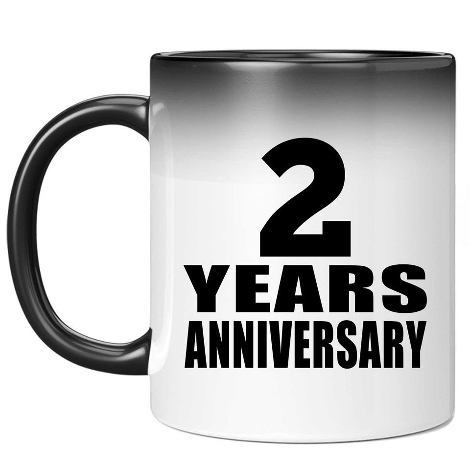 2nd Anniversary 2 Years - 11 Oz Color Changing Mug