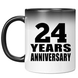 24th Anniversary 24 Years - 11 Oz Color Changing Mug