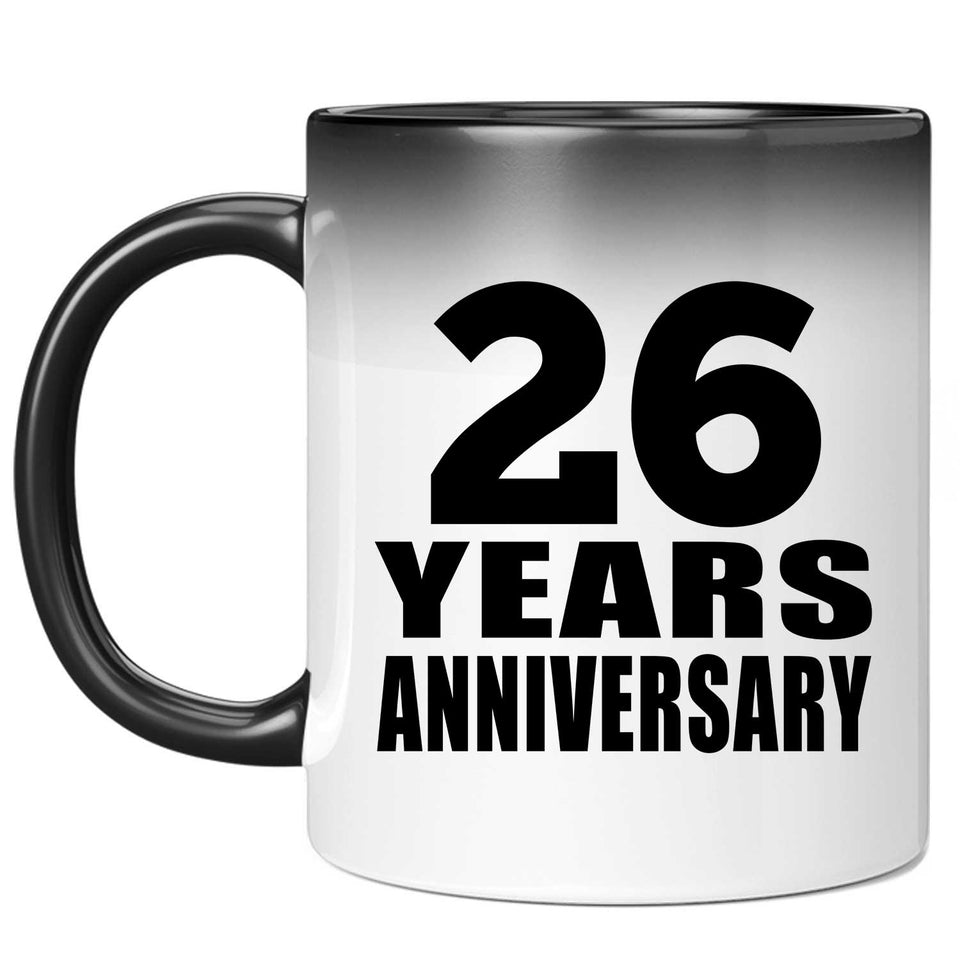 26th Anniversary 26 Years - 11 Oz Color Changing Mug