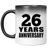 26th Anniversary 26 Years - 11 Oz Color Changing Mug