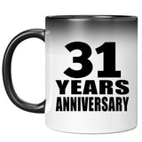 31st Anniversary 31 Years - 11 Oz Color Changing Mug